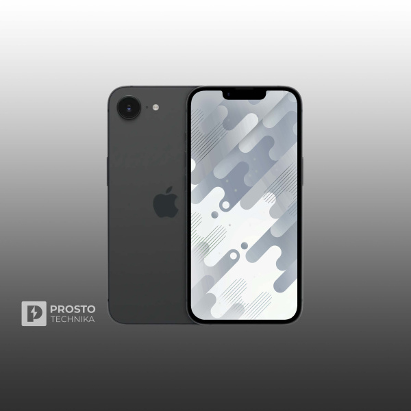 Смартфон Apple iPhone 16e 512 ГБ, Dual nano SIM + eSIM, Black